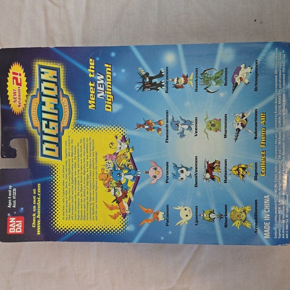 Digimon Season 2 Aquilamon Action Feature figure - Picture 5 of 5
